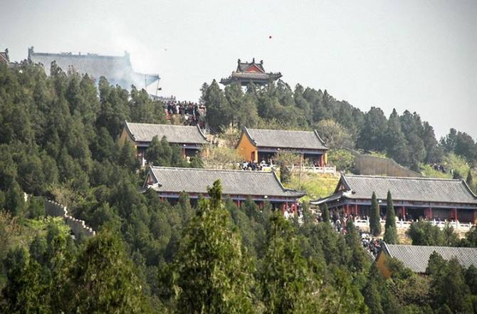 淮南壽縣四頂山廟會(huì)， 香火鼎盛祈福勝地！